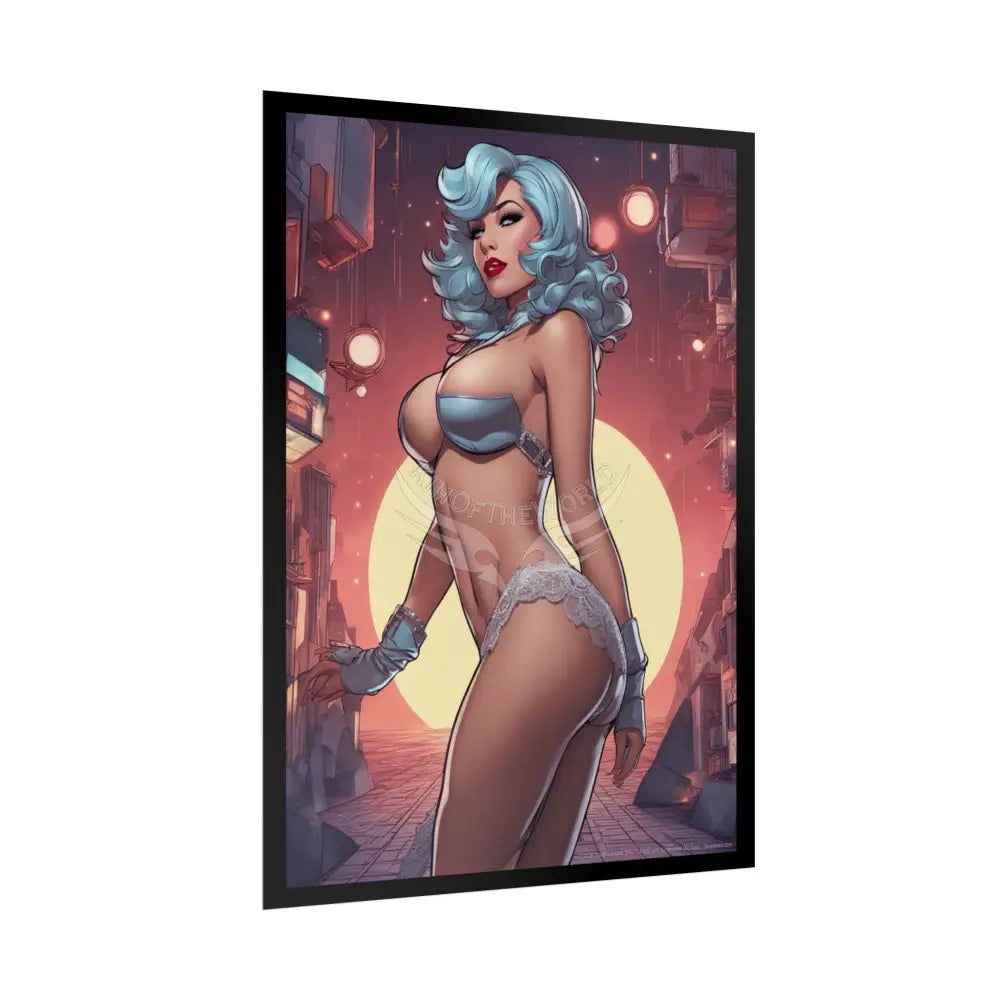 Empowered Women Retro Art Poster — Rolled Poster Poster