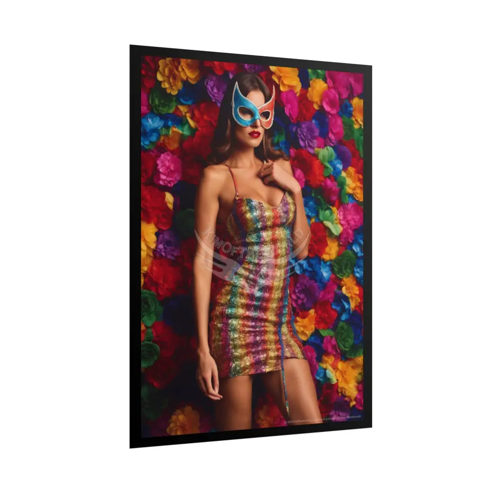 Empowered Women Retro Art Poster — Rolled Poster Poster