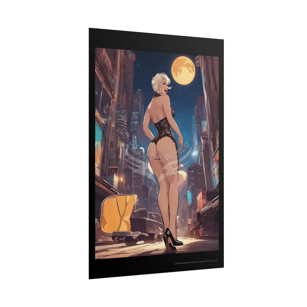 Empowered Women Retro Art Poster — Rolled Poster Poster