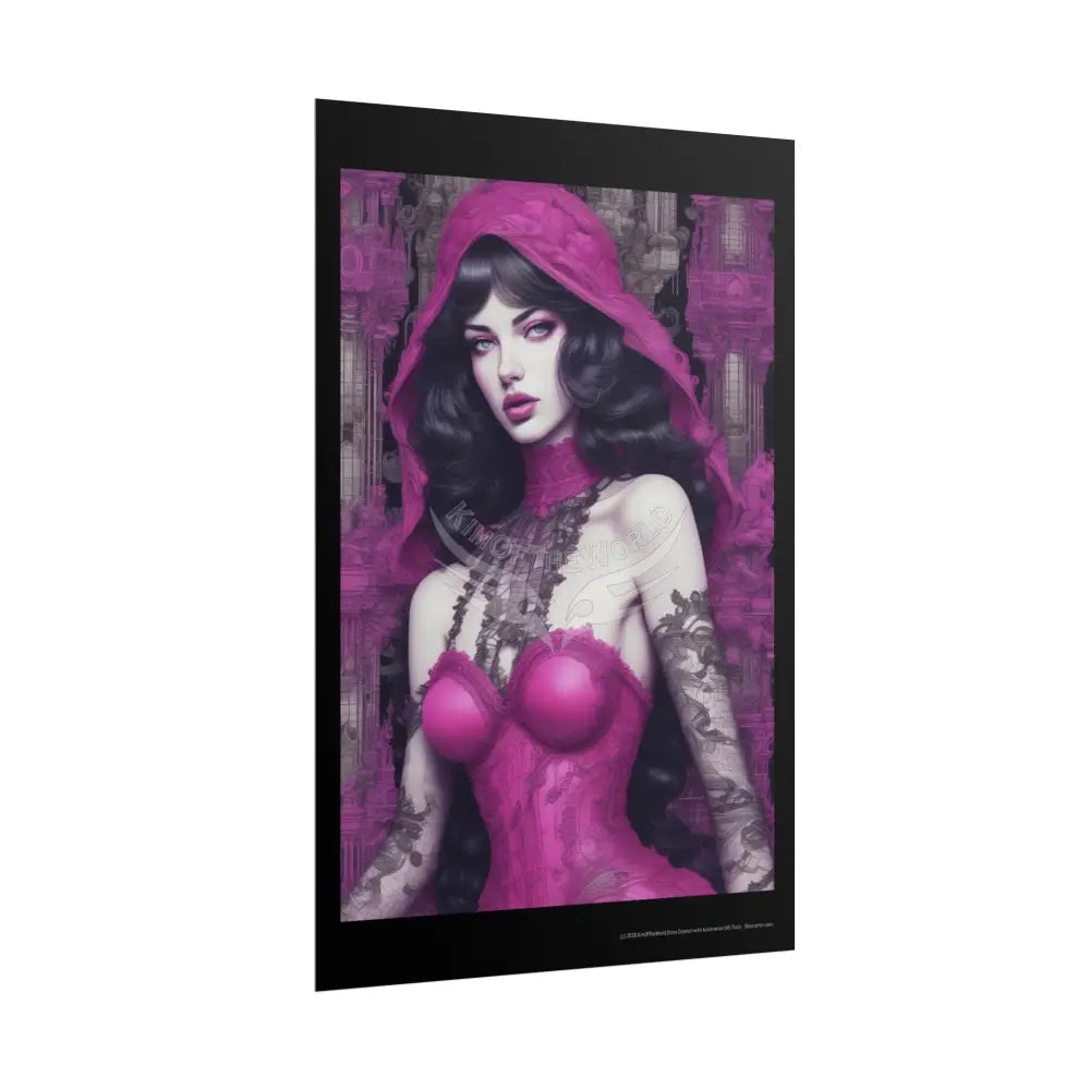 Empowered Women Retro Art Poster — Rolled Poster Poster