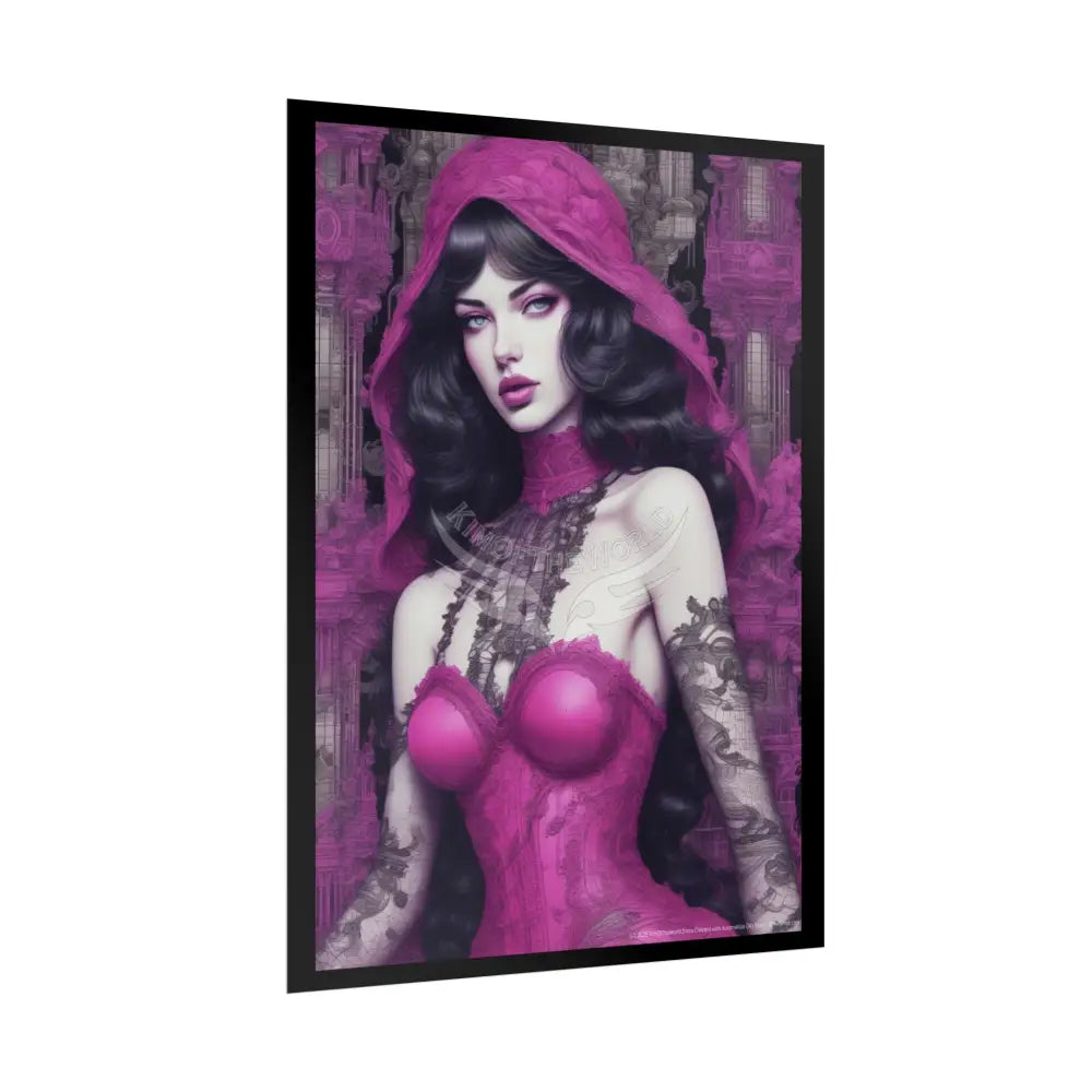 Empowered Women Retro Art Poster — Rolled Poster Poster