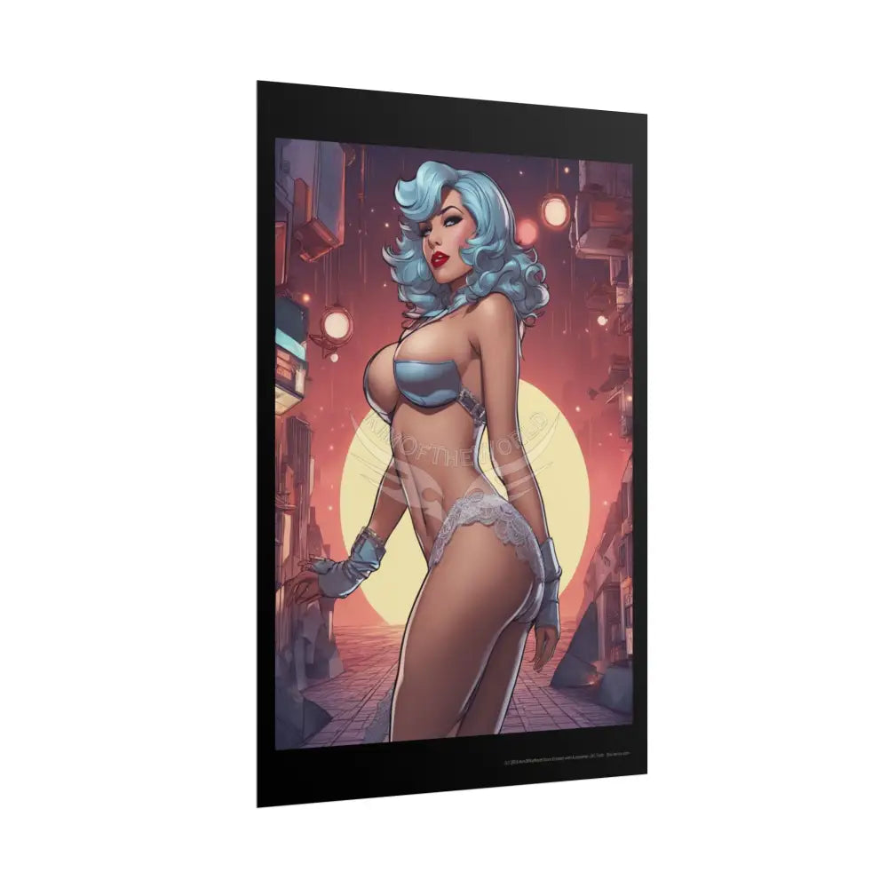 Empowered Women Retro Art Poster — Rolled Poster Poster