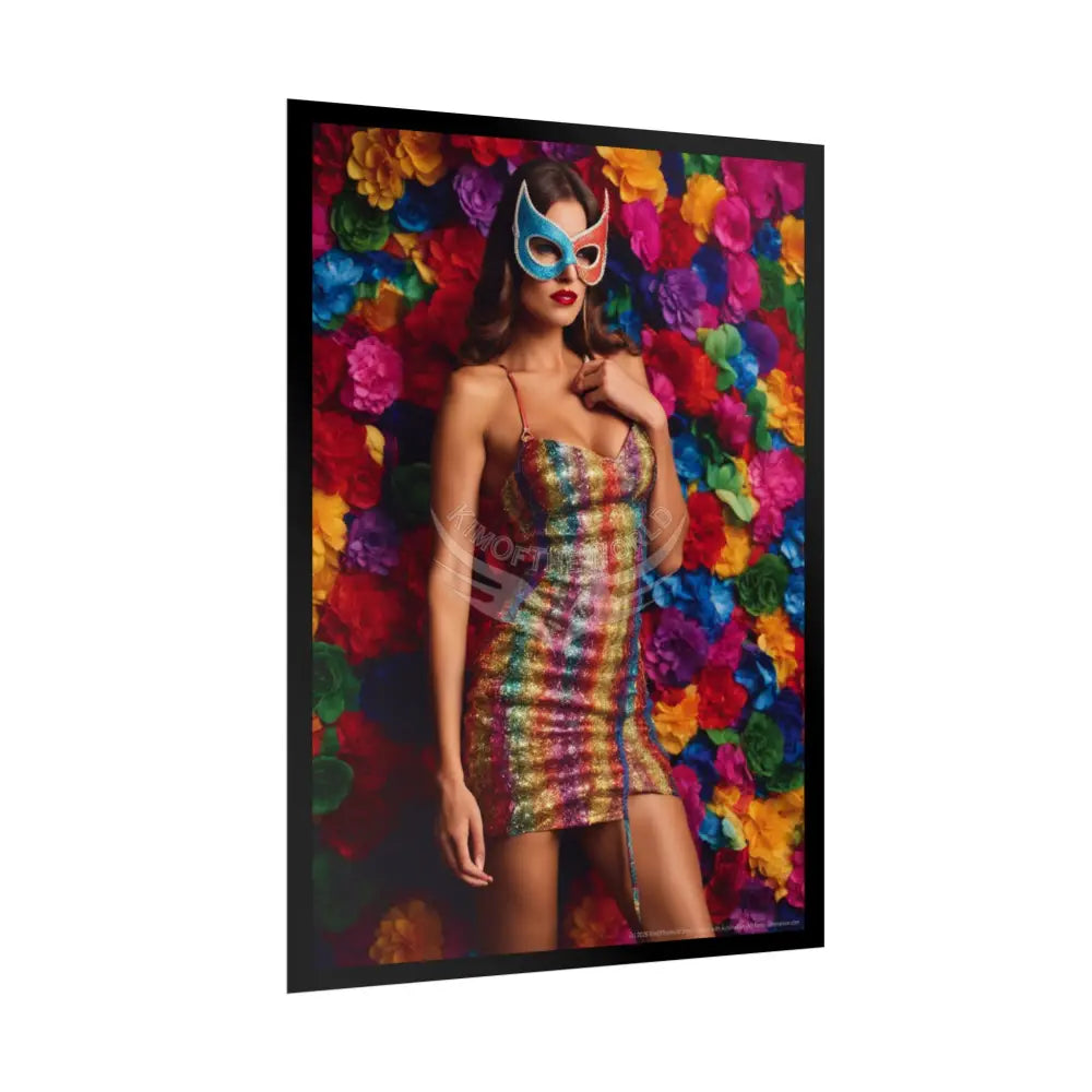 Empowered Women Retro Art Poster — Rolled Poster Poster