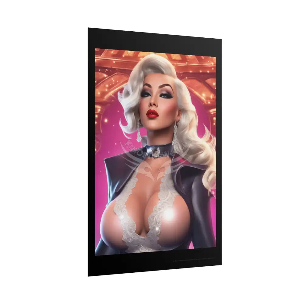 Empowered Women Retro Art Poster — Rolled Poster Poster