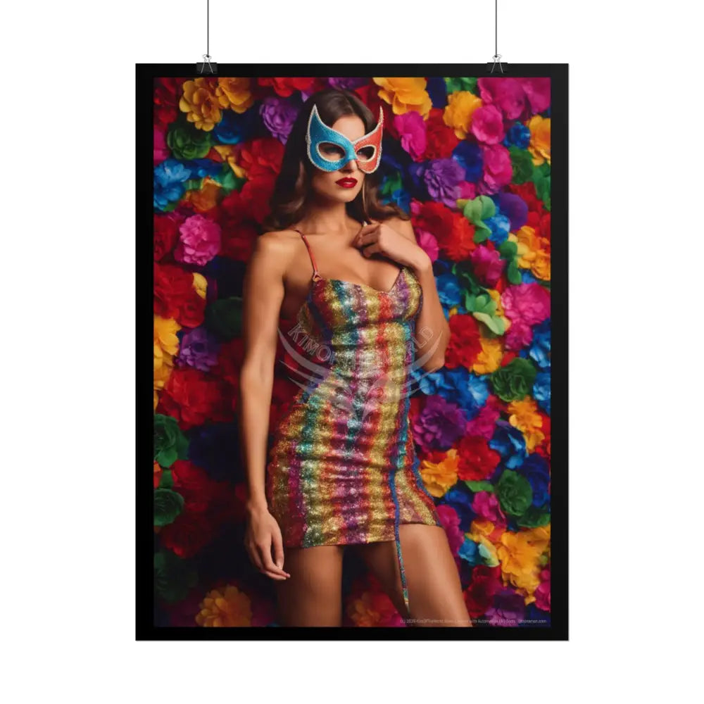 Empowered Women Retro Art Poster — Rolled Poster Poster