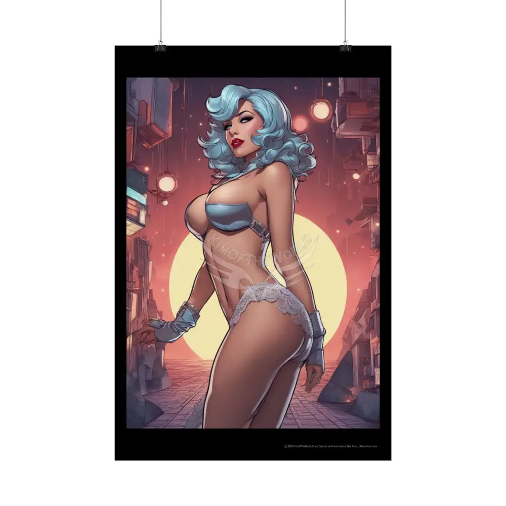 Empowered Women Retro Art Poster — Rolled Poster Poster