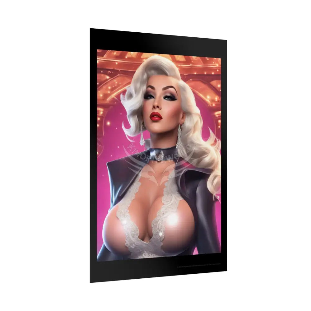 Empowered Women Retro Art Poster — Rolled Poster Poster