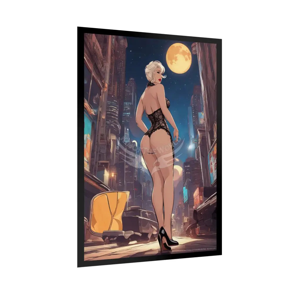Empowered Women Retro Art Poster — Rolled Poster Poster