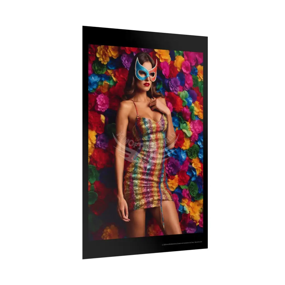 Empowered Women Retro Art Poster — Rolled Poster Poster