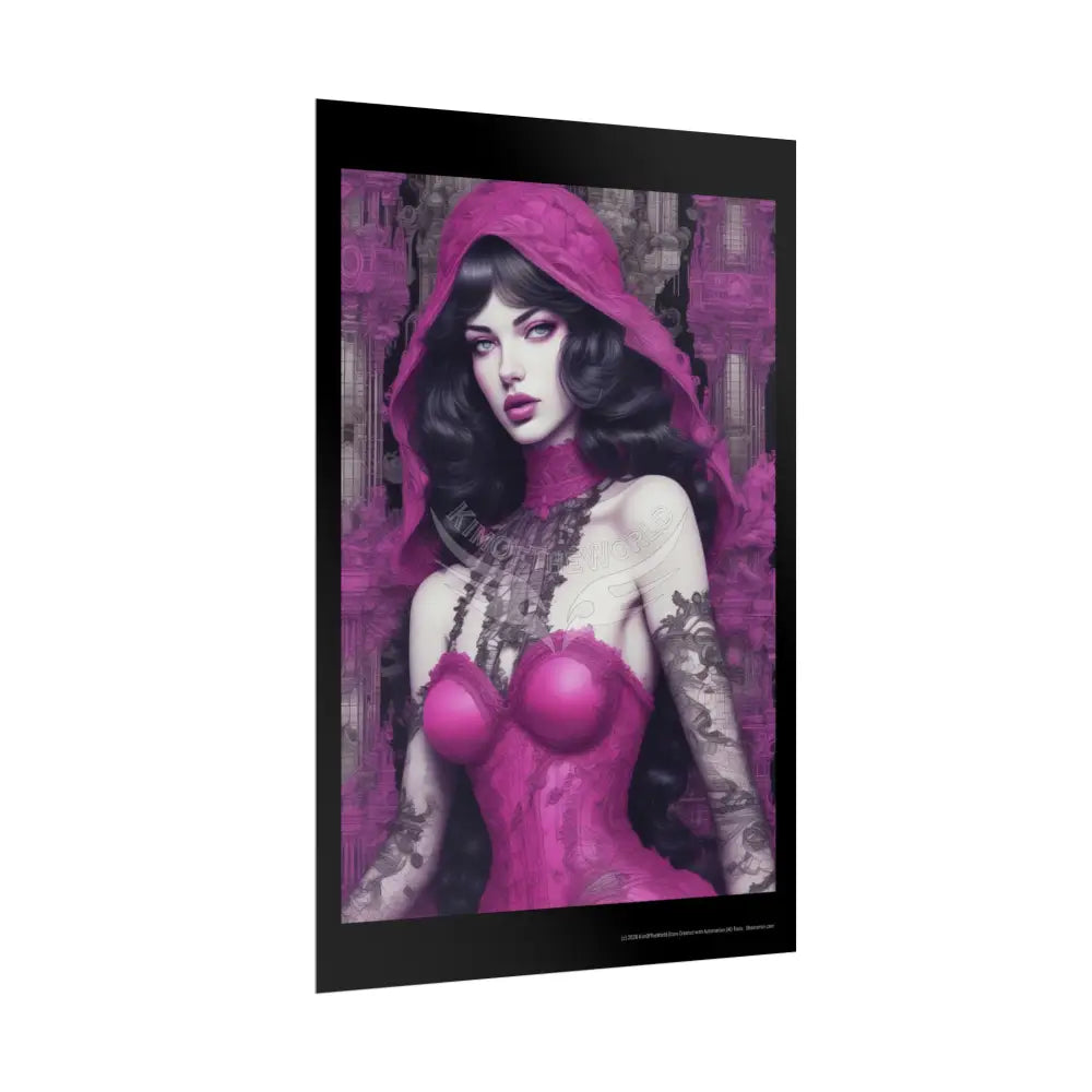 Empowered Women Retro Art Poster — Rolled Poster Poster
