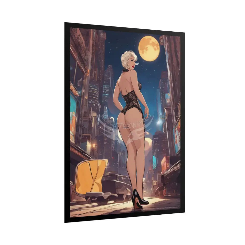 Empowered Women Retro Art Poster — Rolled Poster Poster