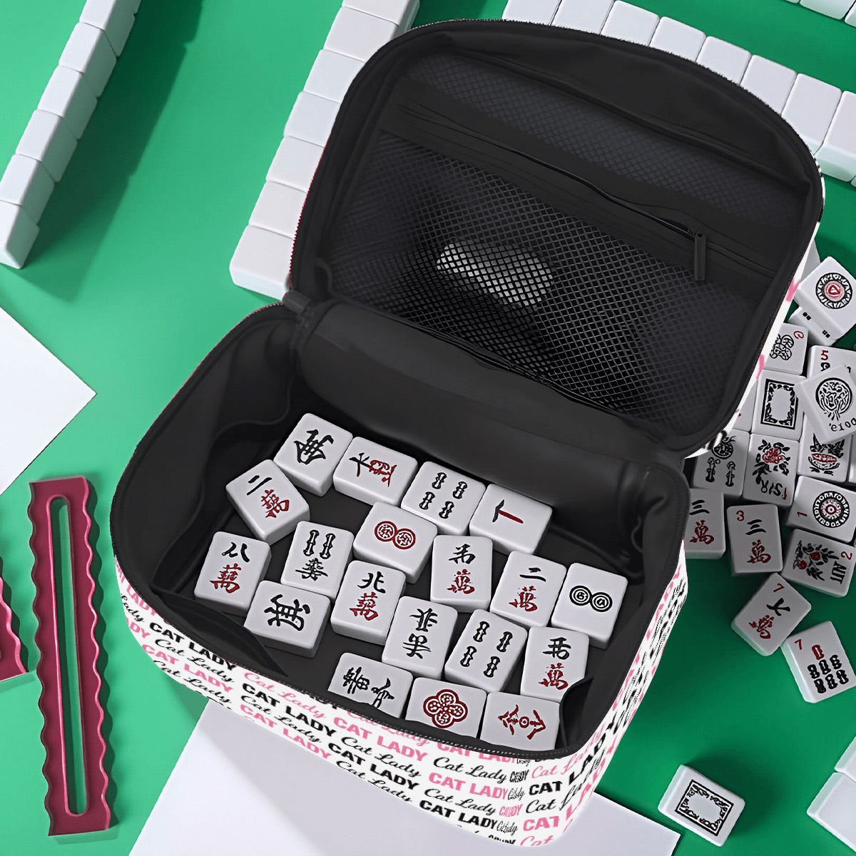 Cat Lady Portable Bag