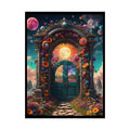 Fantasy Doorway Poster — Giant Portals to Other Worlds 18″ x 24″ (Vertical) / Semi Glossy Poster