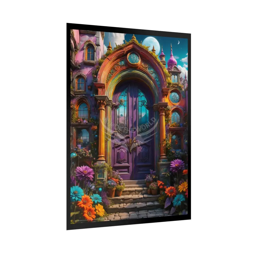 Fantasy Doorway Poster — Giant Portals to Other Worlds Poster