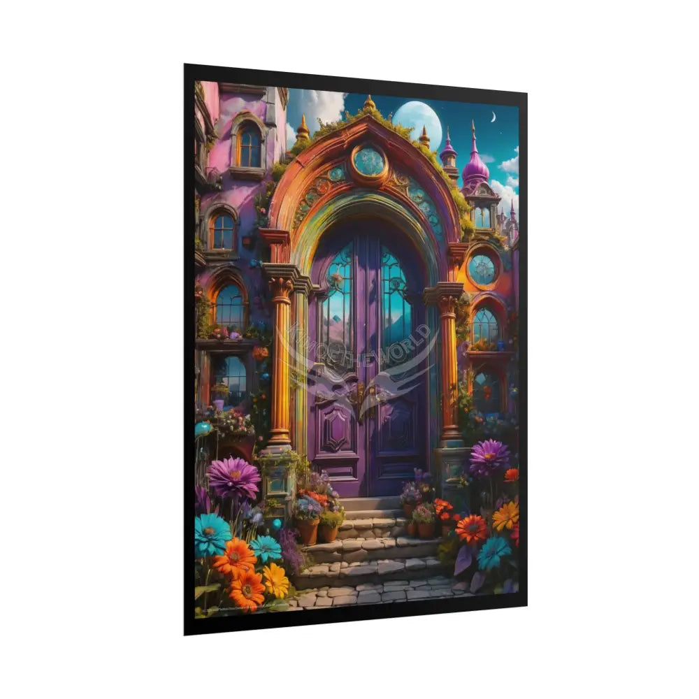 Fantasy Doorway Poster — Giant Portals to Other Worlds Poster
