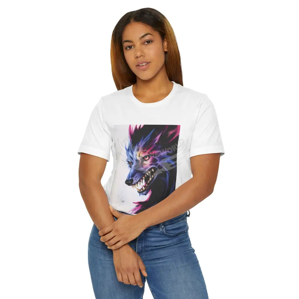 Fantasy Storybook Wolf T-Shirt T-Shirt