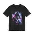 Fantasy Storybook Wolf T-Shirt Black / S T-Shirt
