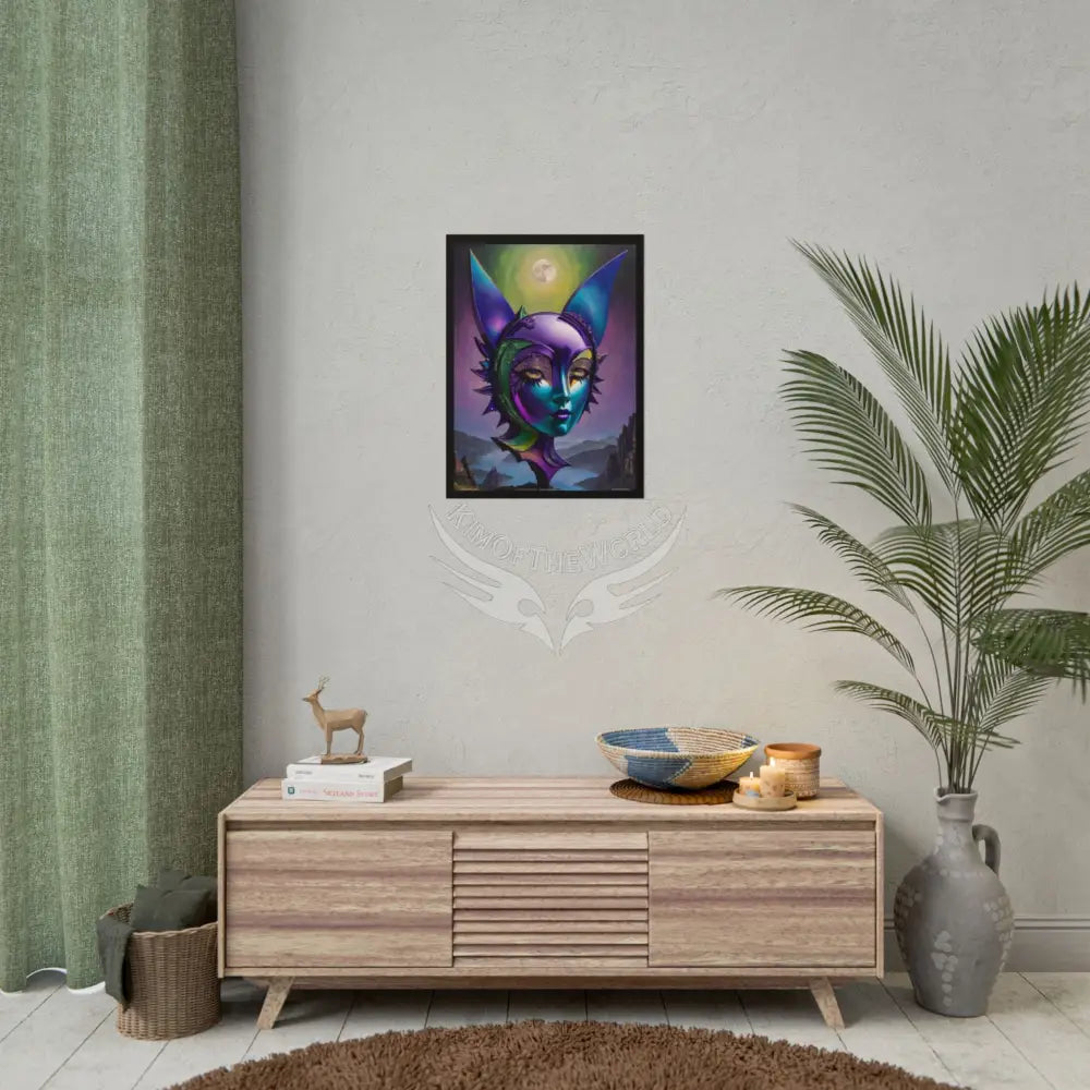 Fantasy Weird Art Rolled Small Poster — 3D Mini Surreal Oil Painting Scene rolled poster sets (18’’ x 24’’ Vertical
