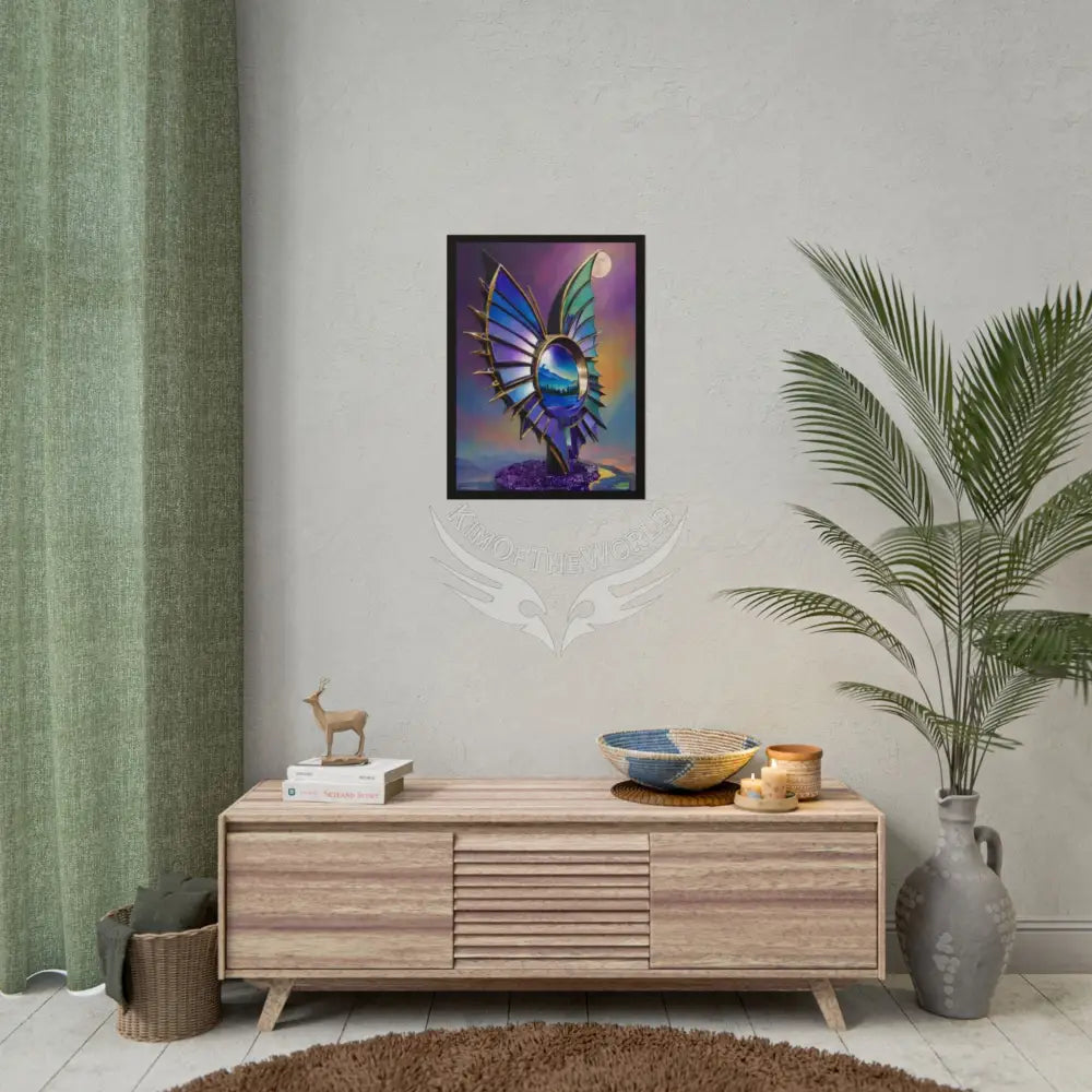 Fantasy Weird Art Rolled Small Poster — 3D Mini Surreal Oil Painting Scene rolled poster sets (18’’ x 24’’ Vertical