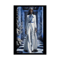 Fashion Advertising Rolled Poster — Deep Color-Coordinated Magazine Art 20″ x 30″ (Vertical) / Semi Glossy Poster