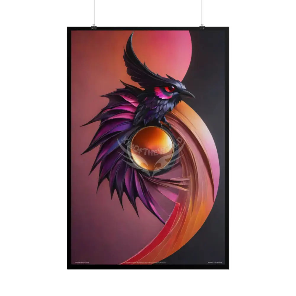 Fashion and Satin 3D Gothic Orange Satin Poster — Rolled poster Art Print Lady satin pink southwestern poster set Poster