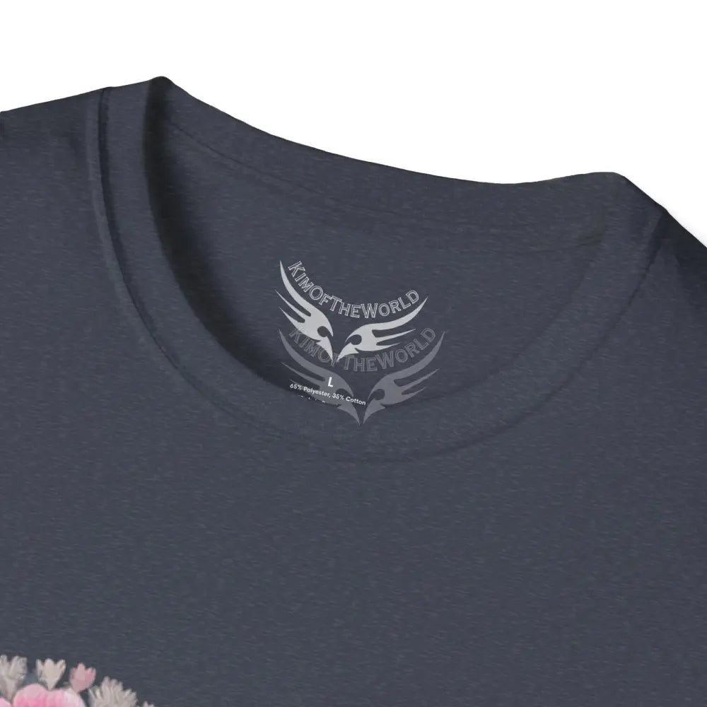 Floral Heart Tee - Softstyle T-Shirt T-Shirt