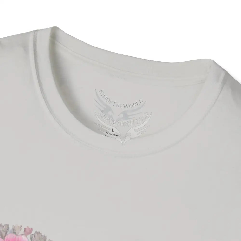 Floral Heart Tee - Softstyle T-Shirt T-Shirt