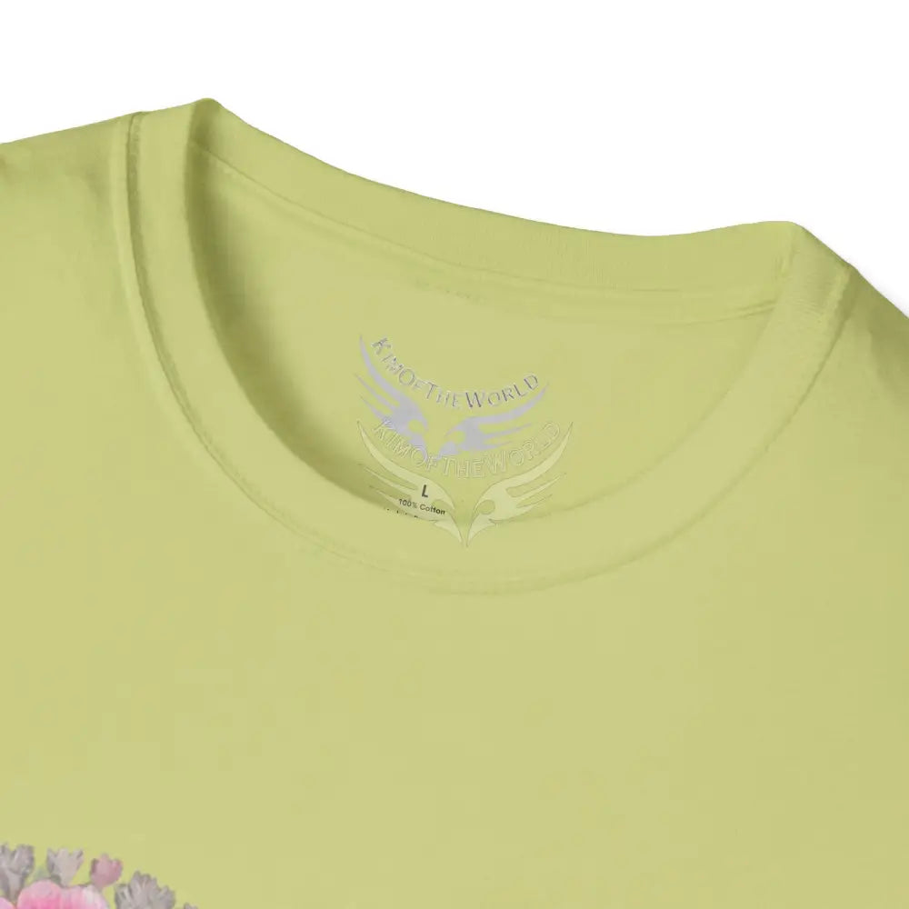 Floral Heart Tee - Softstyle T-Shirt T-Shirt