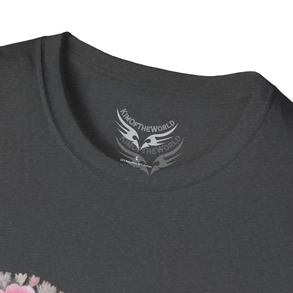 Floral Heart Tee - Softstyle T-Shirt T-Shirt