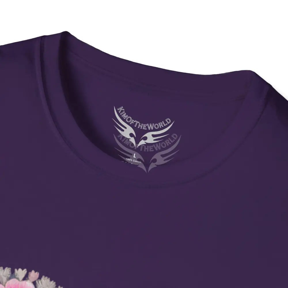 Floral Heart Tee - Softstyle T-Shirt T-Shirt