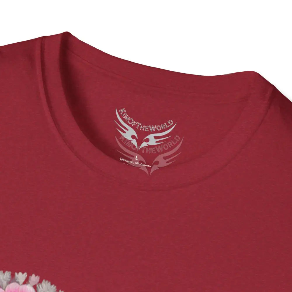 Floral Heart Tee - Softstyle T-Shirt T-Shirt