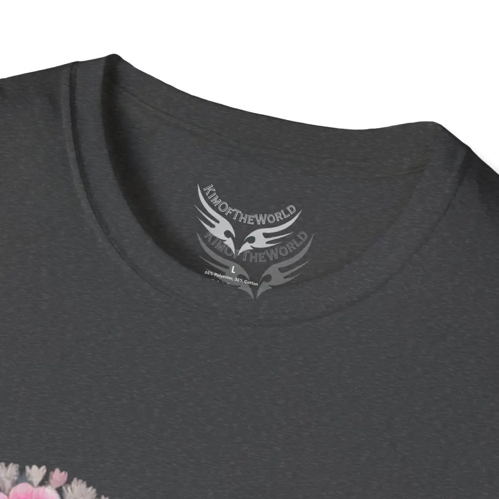Floral Heart Tee - Softstyle T-Shirt T-Shirt