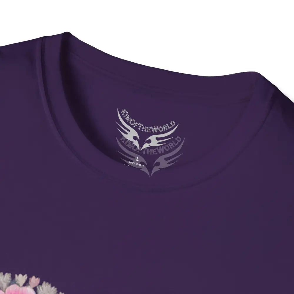 Floral Heart Tee - Softstyle T-Shirt T-Shirt