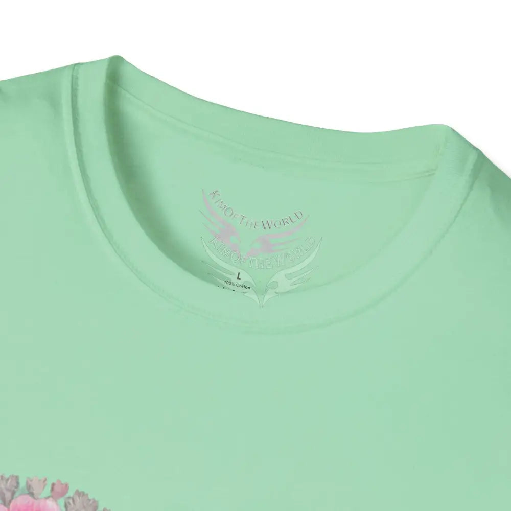 Floral Heart Tee - Softstyle T-Shirt T-Shirt