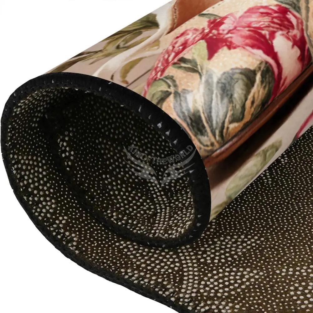Floral Lace Shoes Multiple Sizes Oval Area Rug Rugs & Mats
