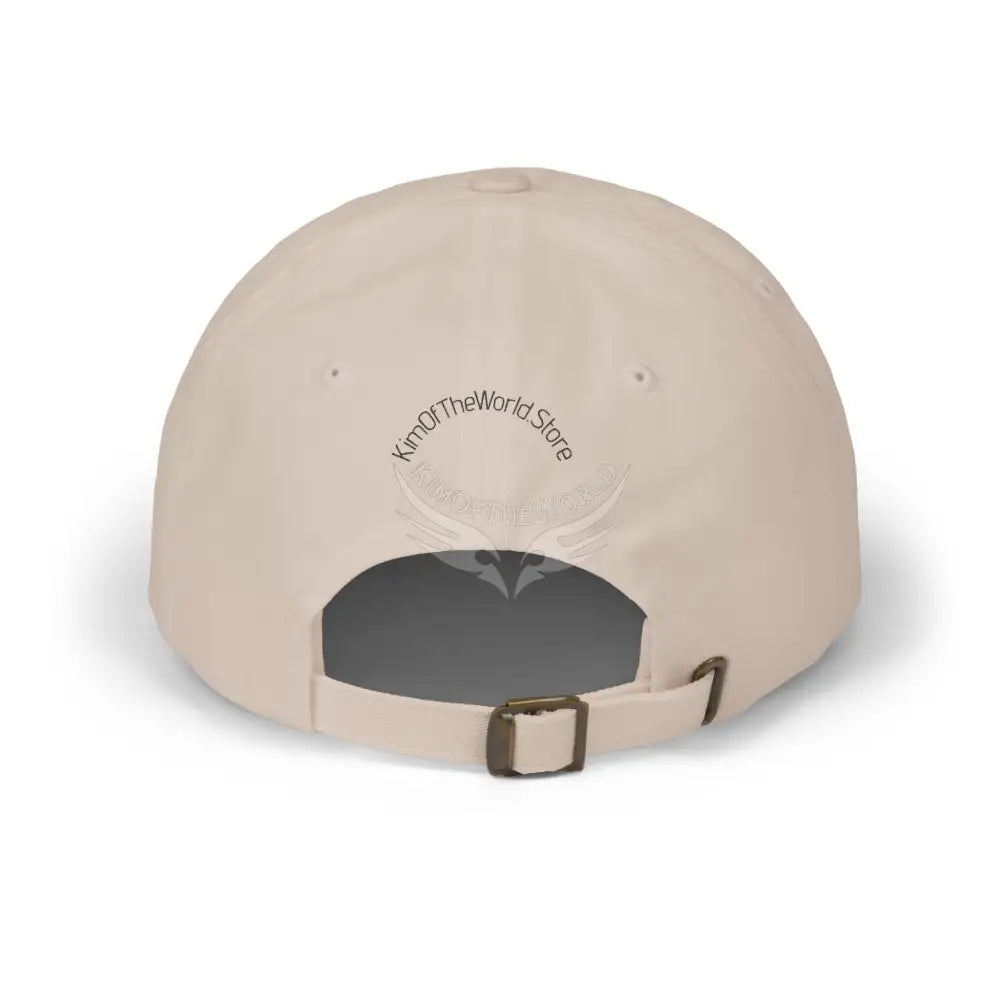 Floral Pin-Up Dad Cap — Retro Pinup Silhouette Embroidered Baseball Hat Hats