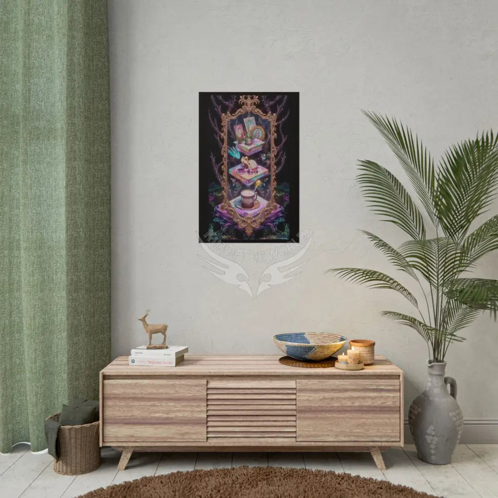 Floral Stacked Layer Poster — Rolled Posters with Layered Charm Poster