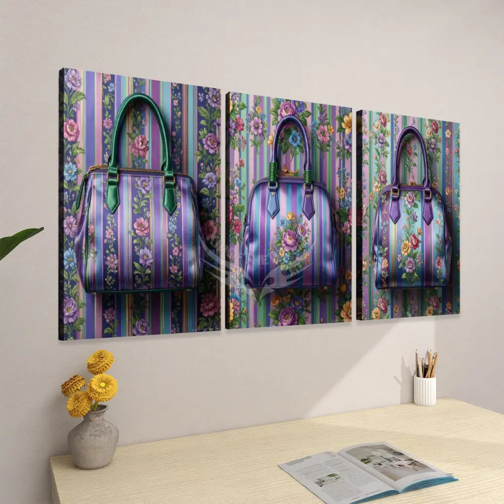 3 Panels Canvas Prints Wall Art (Set F) 20’’x32’’x3pcs Wall Art