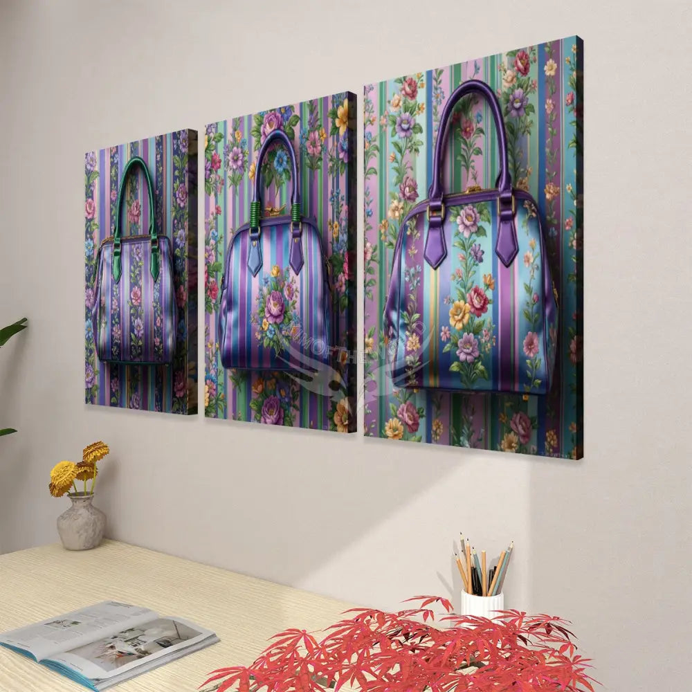 3 Panels Canvas Prints Wall Art (Set F) 20’’x32’’x3pcs Wall Art