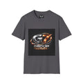 ’G7’’ Group Member Chrome & Copper Metallic Logo Group Member Pride - Softstyle T-Shirt Charcoal / XS T-Shirt