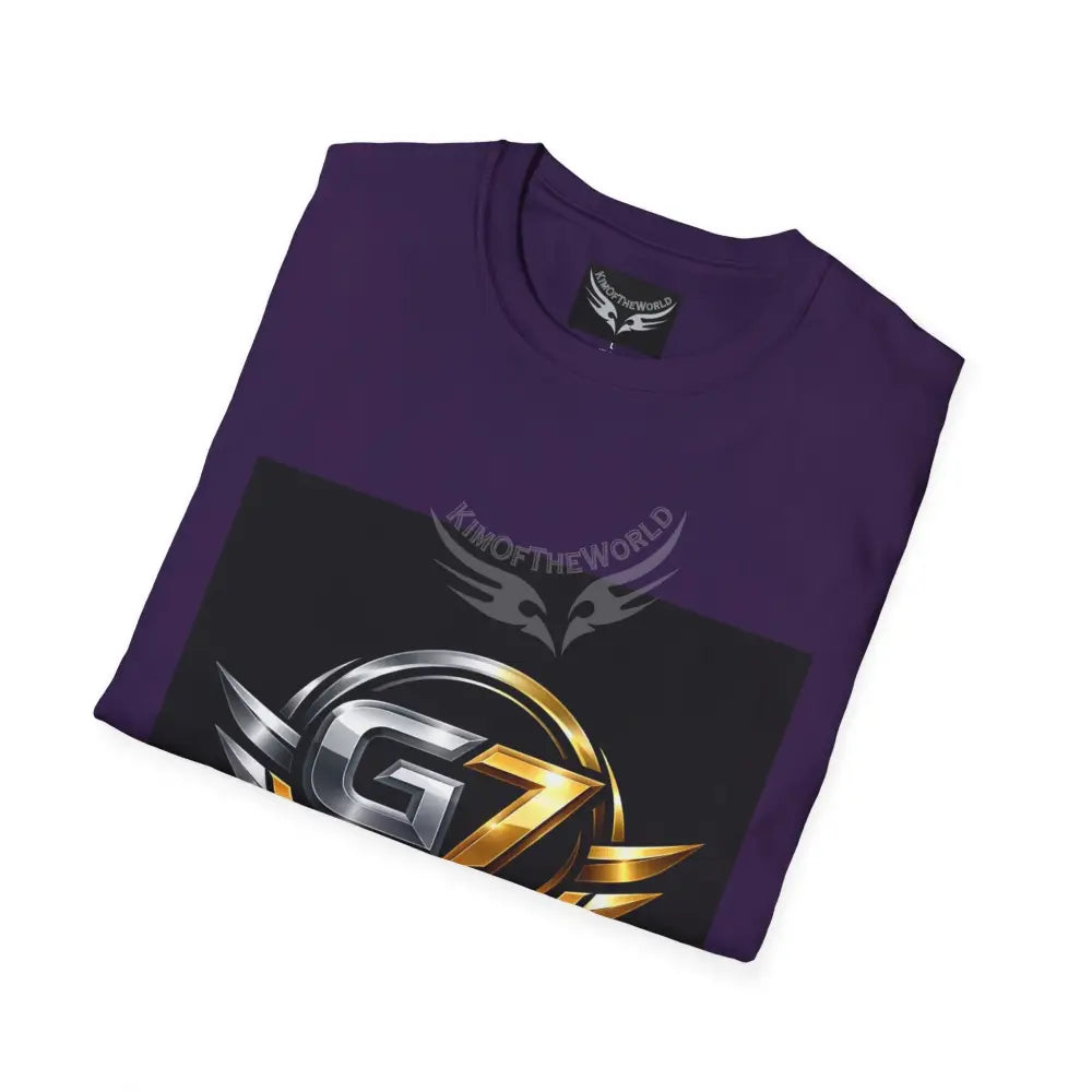 ’G7’’ Group Member Pewter & Copper Metallic Logo Group Member Pride - Softstyle T-Shirt T-Shirt