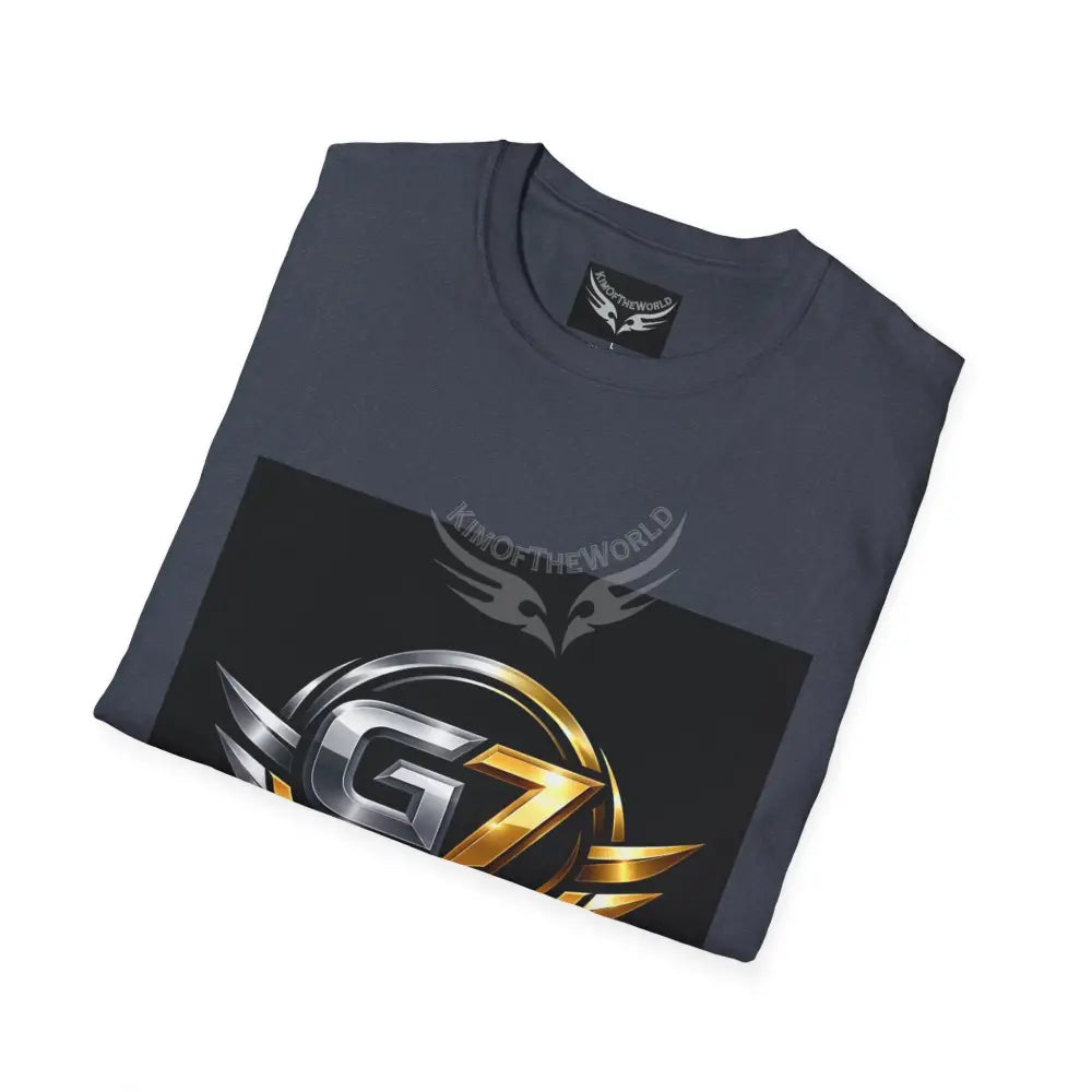 ’G7’’ Group Member Pewter & Copper Metallic Logo Group Member Pride - Softstyle T-Shirt T-Shirt