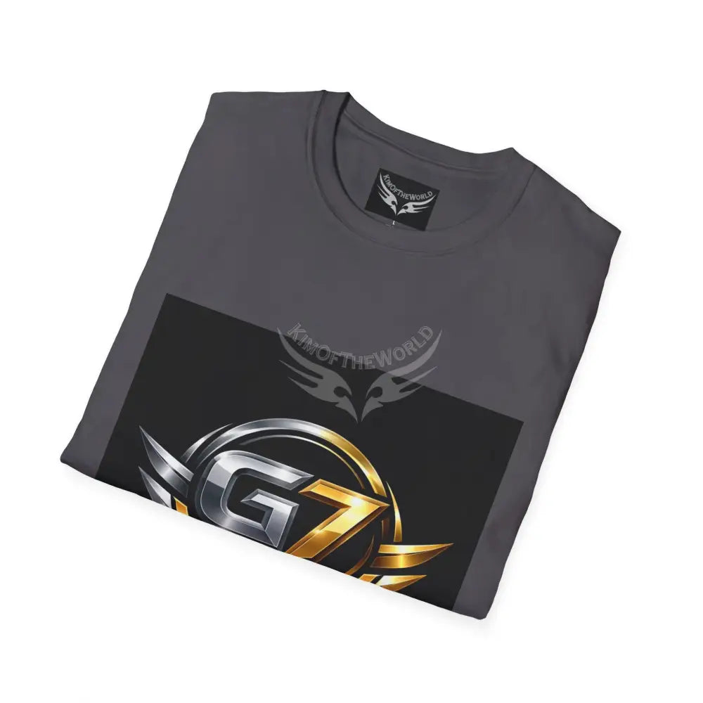 ’G7’’ Group Member Pewter & Copper Metallic Logo Group Member Pride - Softstyle T-Shirt T-Shirt