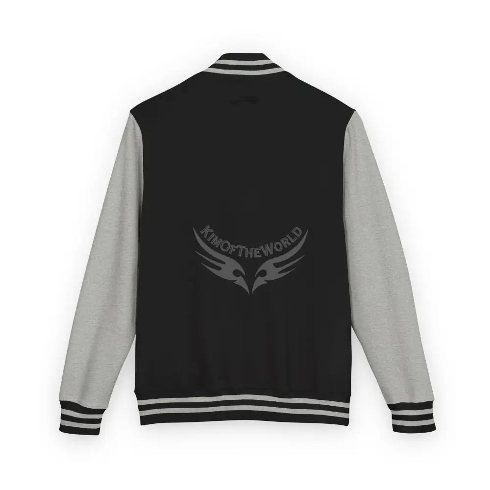 G7 Logo Letterman Jacket — Black & White Varsity Bomber Outerwear