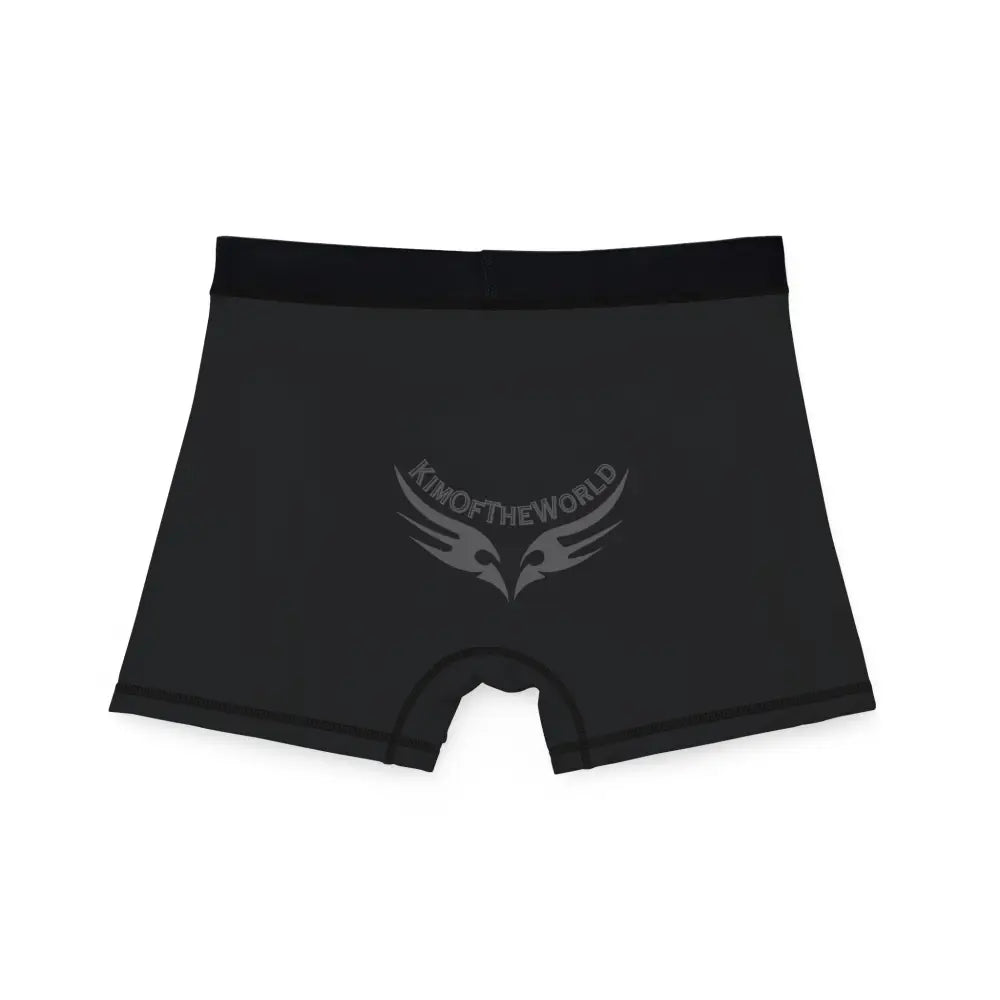 G7 Logo Men’s Black Boxer Briefs — Athletic Comfort All-Over Print All Over Prints