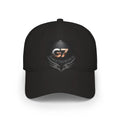 G7 Metallic Logo Baseball Cap — Low Profile Black Hat Black / One size Hats