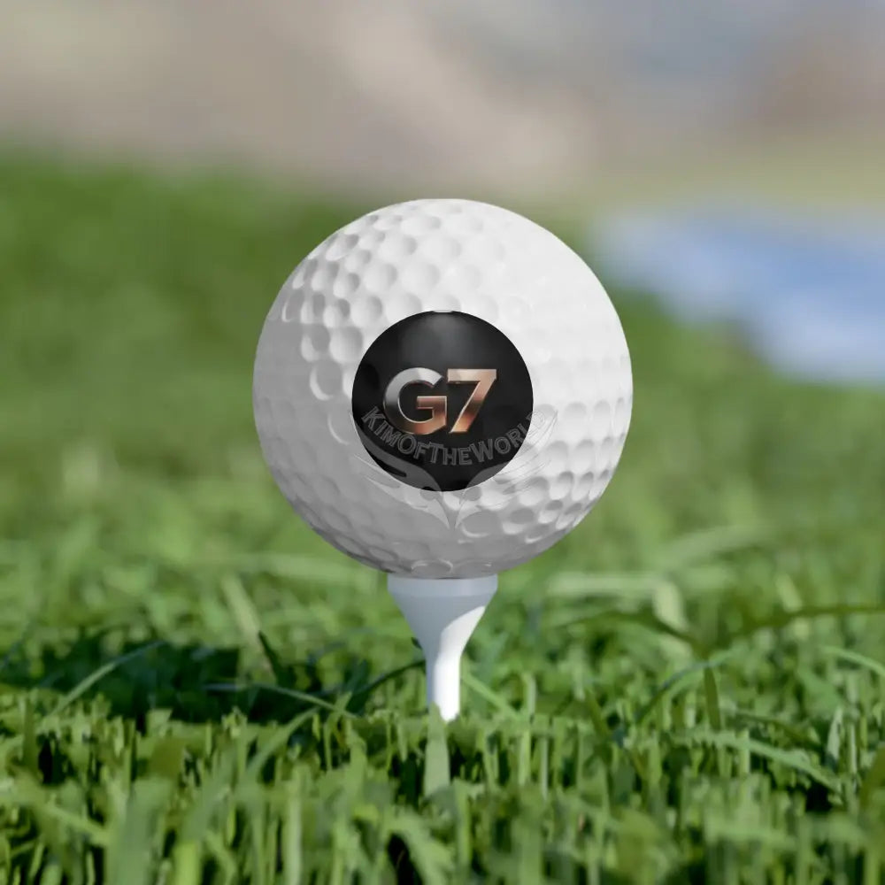 ’G7 Metallic Logo by Obsinamon Golf Balls 6pcs 1.7’’ / 6 pcs Accessories