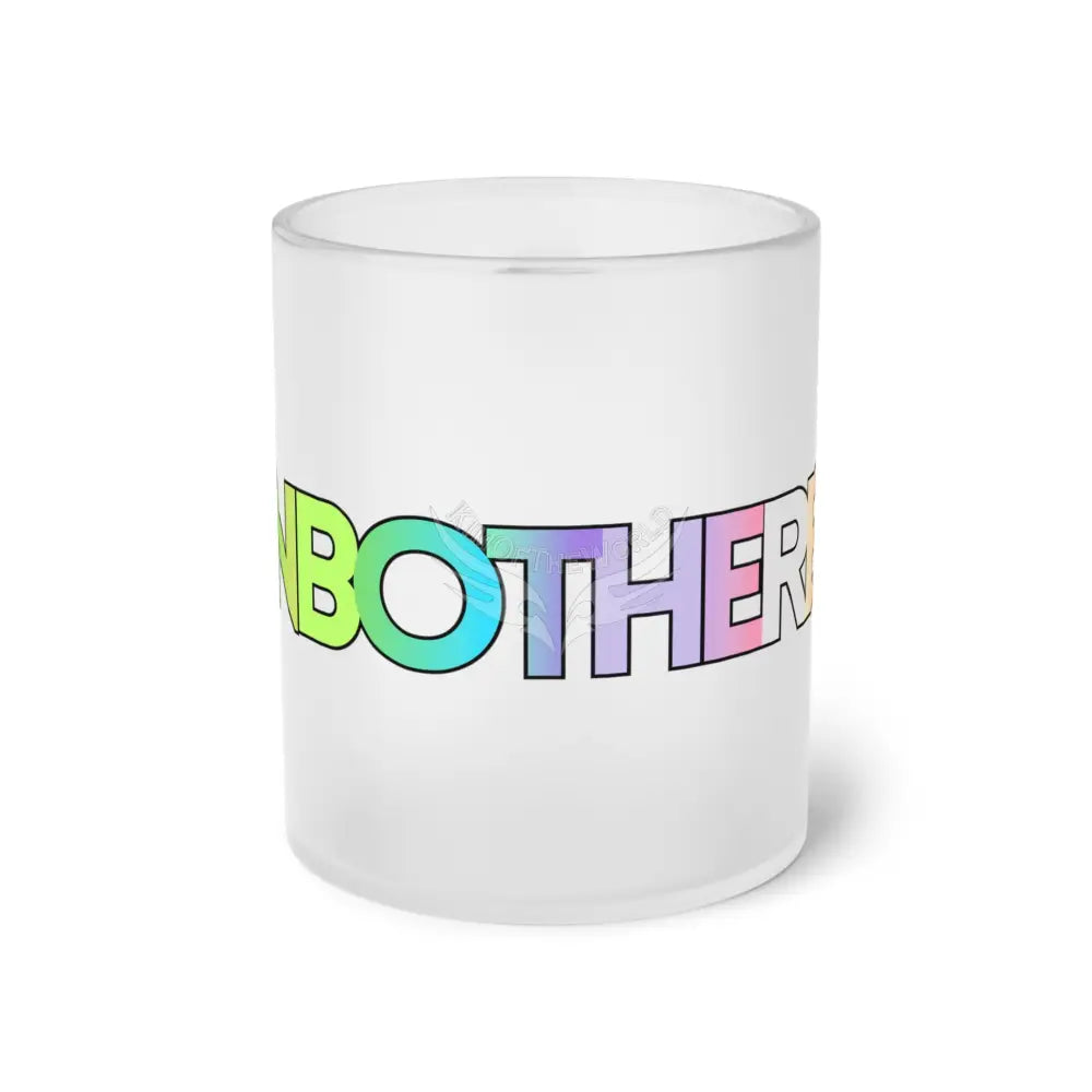 G7 Metallic Logo Frosted Glass Mug — Sleek Chrome & Rose Gold Design 11oz / Frosted Mug