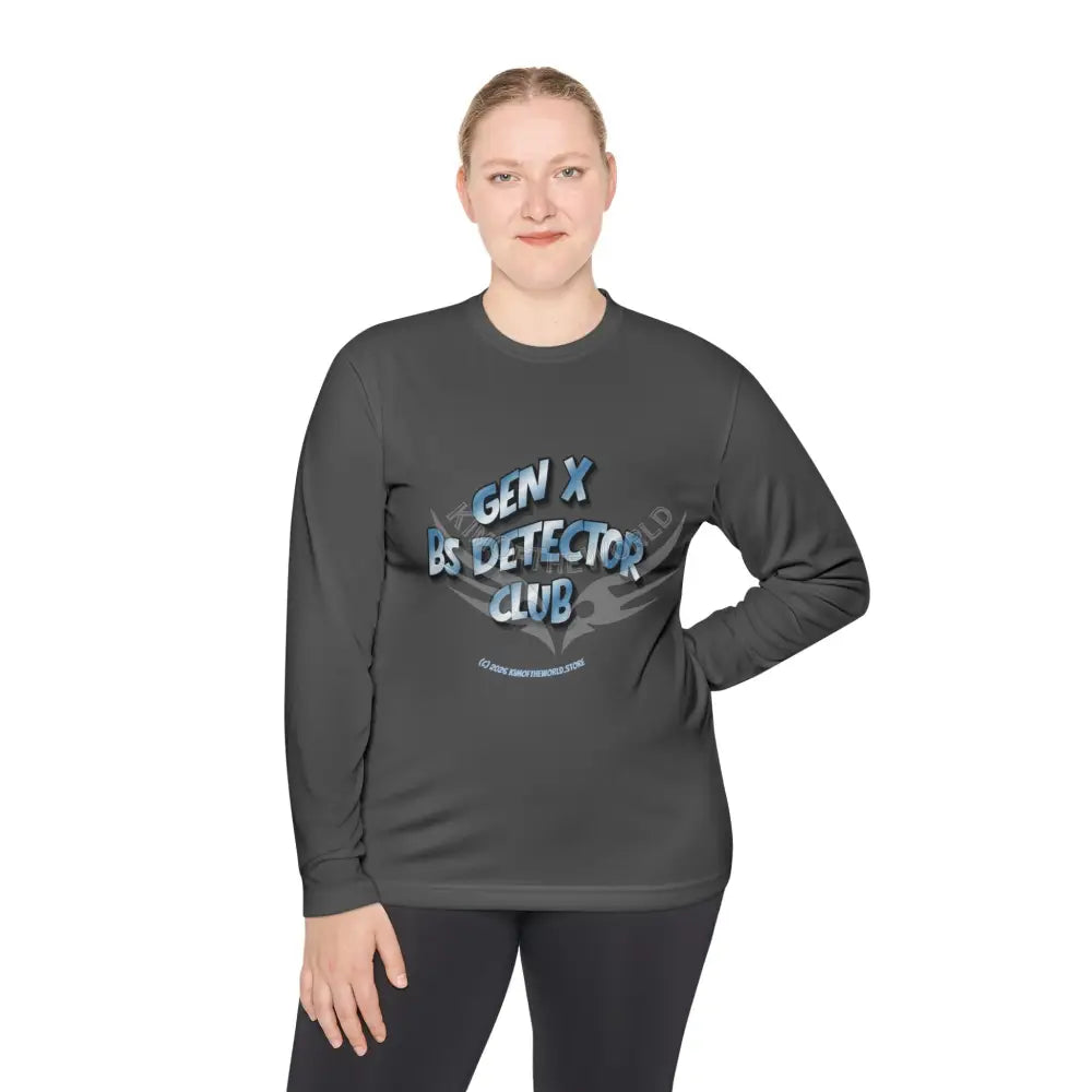 ’Gen X BS Detector Club’ - Lie Detective Long Sleeve Tee Long-sleeve
