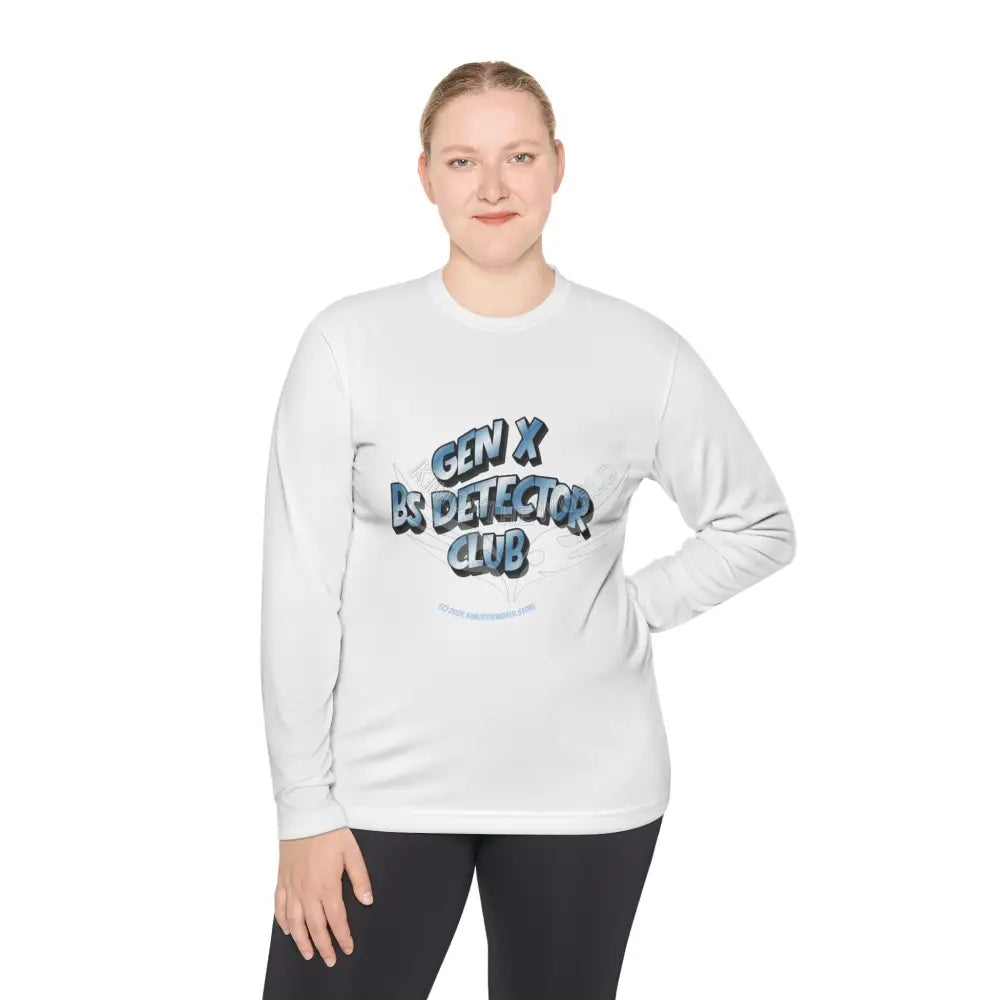 ’Gen X BS Detector Club’ - Lie Detective Long Sleeve Tee Long-sleeve
